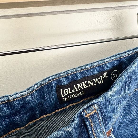 Blank NYC Women’s 31 Blue Denim The Cooper Jeans New NWT - Picture 3 of 7